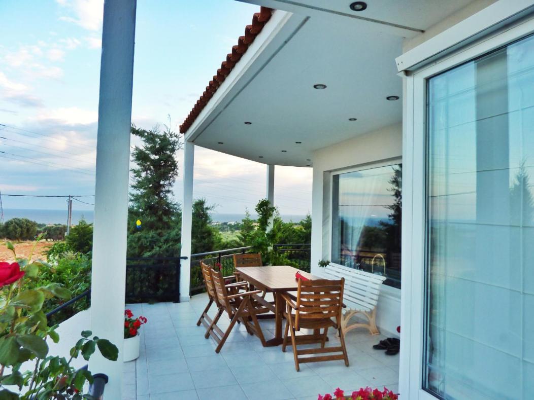Vineyard Country House With Panoramic Seaview Alexandroupolis Exteriör bild